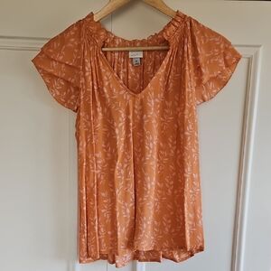 Flutter Sleeve Blouse